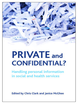 cover image of Private and confidential?